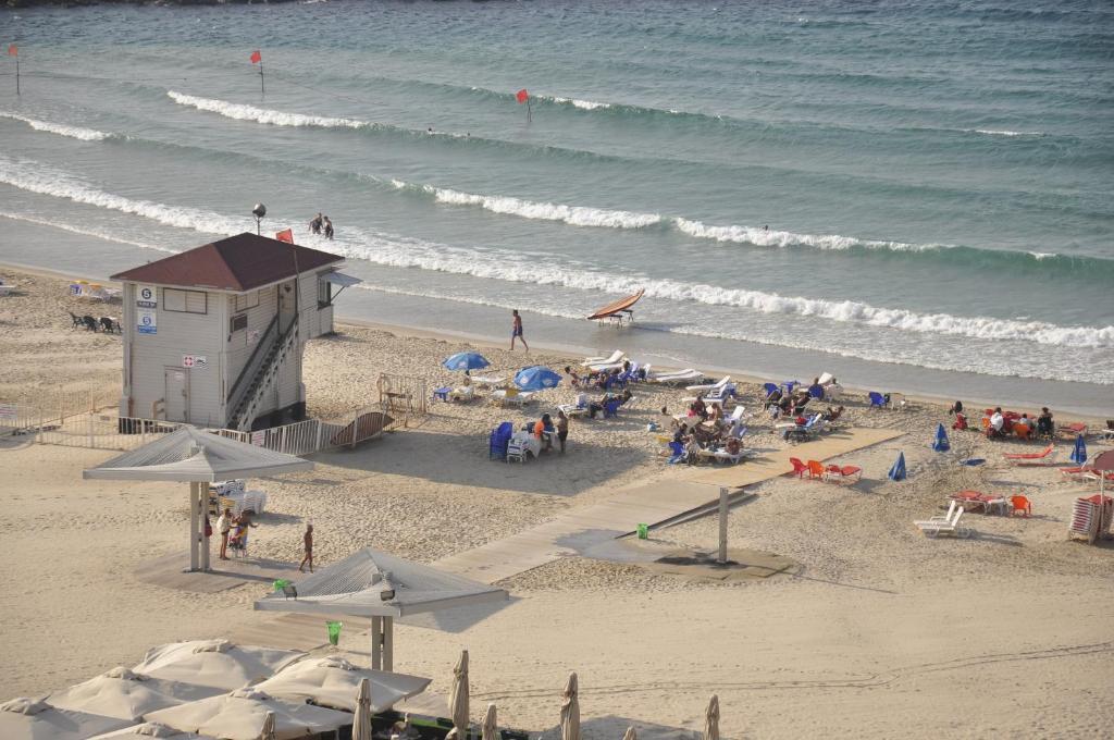 Hotel Blue Weiss Netanya Rom bilde